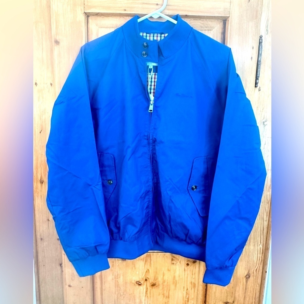 Ben Sherman Lightweight Jacket Size Small Beautiful Blue   NWT